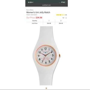 Nurse Mate Silicone Rose Gold Nursing Watch